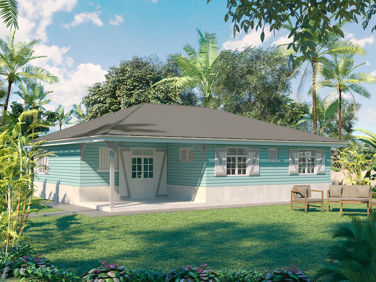 Tobago - T5 - Maison en bois Martinique Guadeloupe